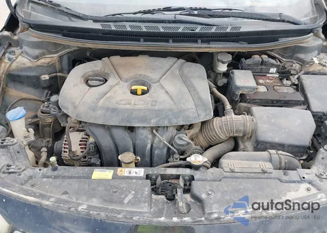 2016 Kia Forte Koup Ex from USA, damaged, VIN KNAFX6A89G5633409